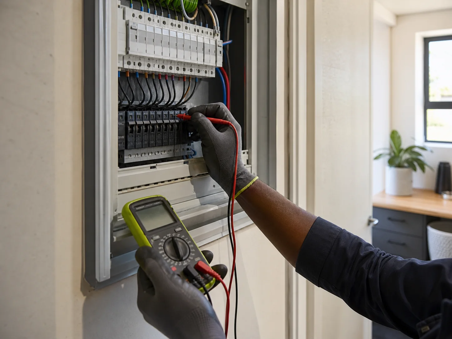 Electrical testing and verification at a Gauteng property