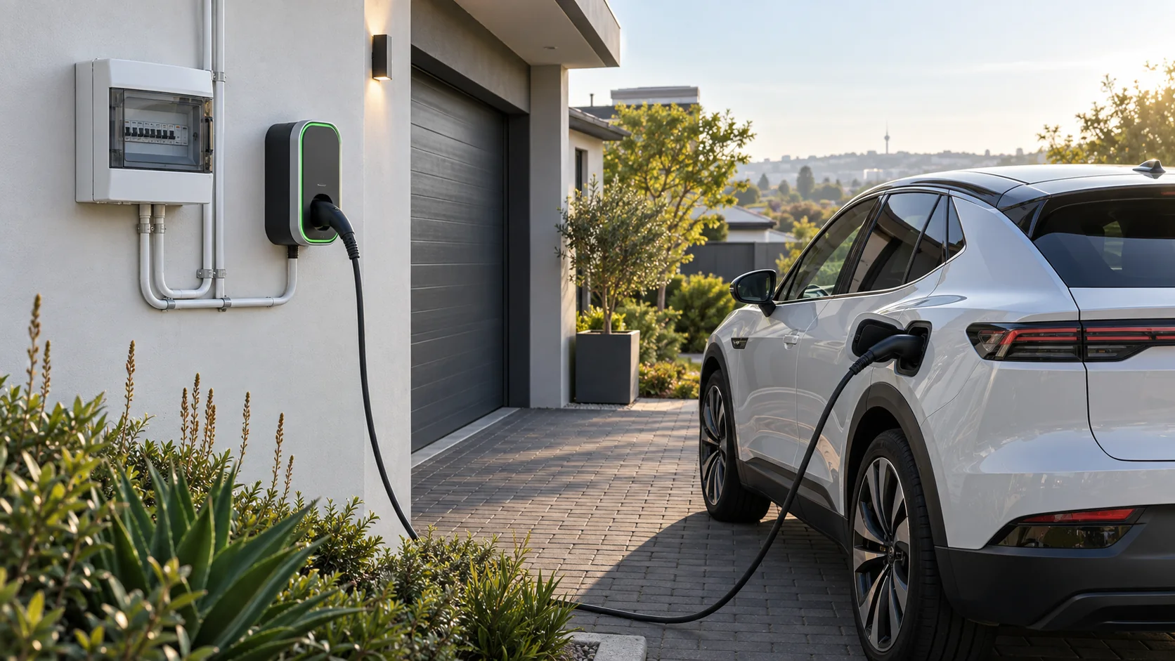 Electrical planning for an electric vehicle charger power point in Midrand