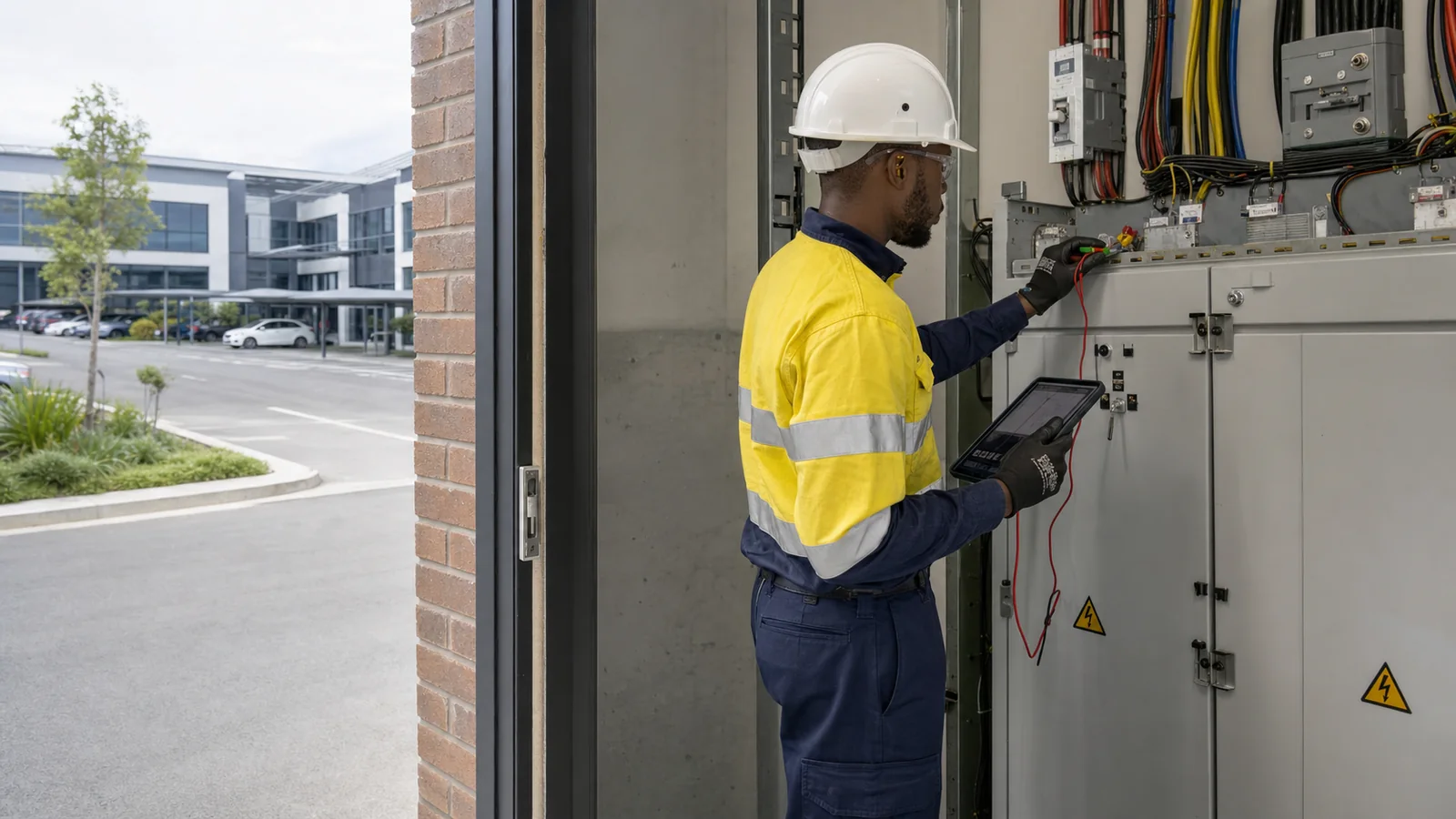 Electrician Woodmead electrical planning guide illustration