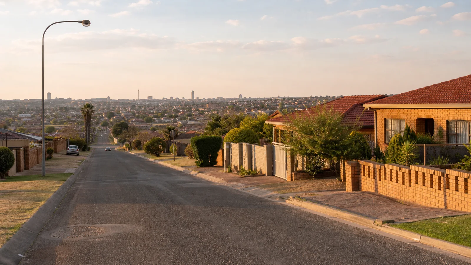 Editorial view of established Soweto residential property context in Meadowlands