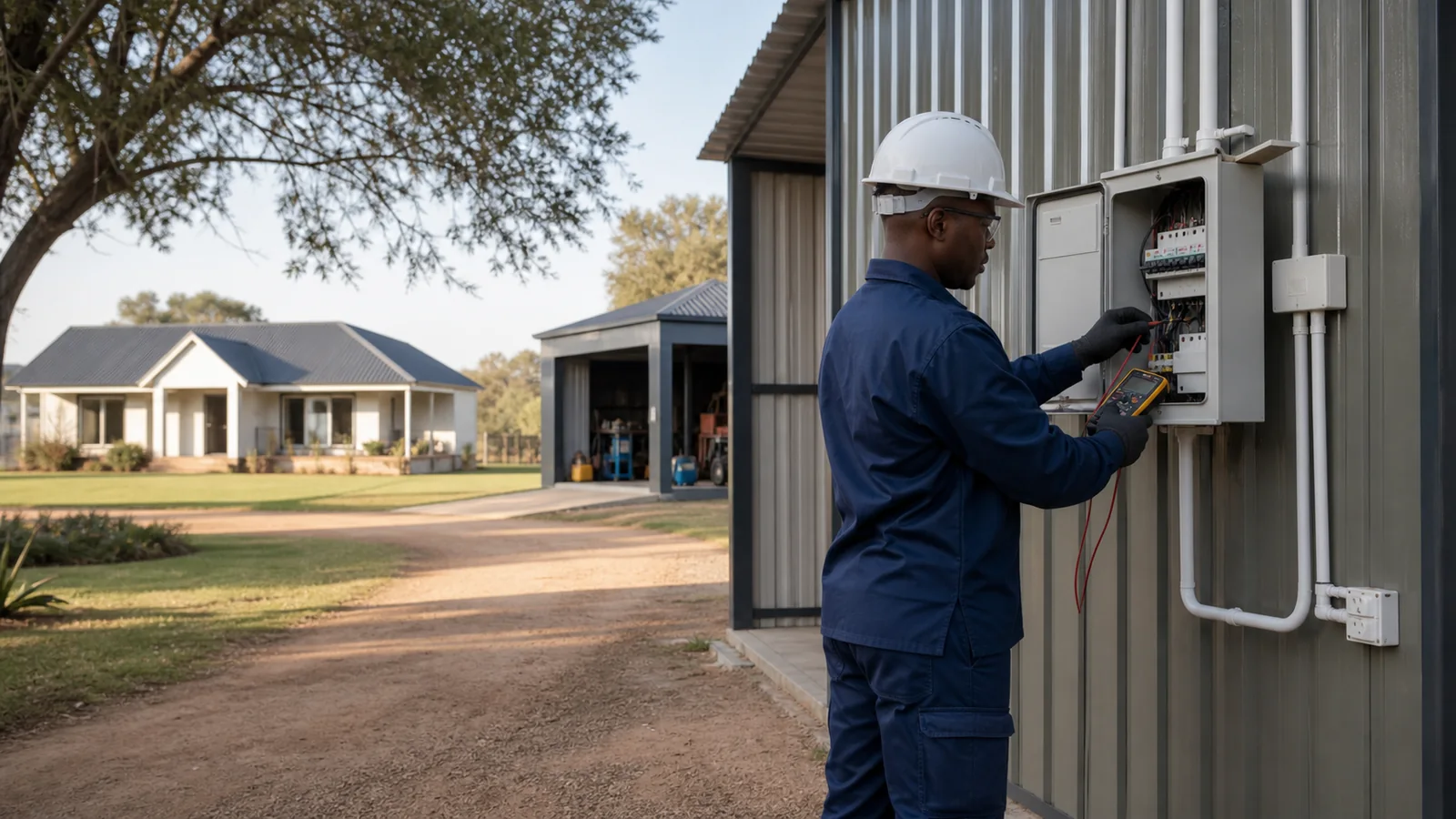 Electrician President Park property and electrical service context