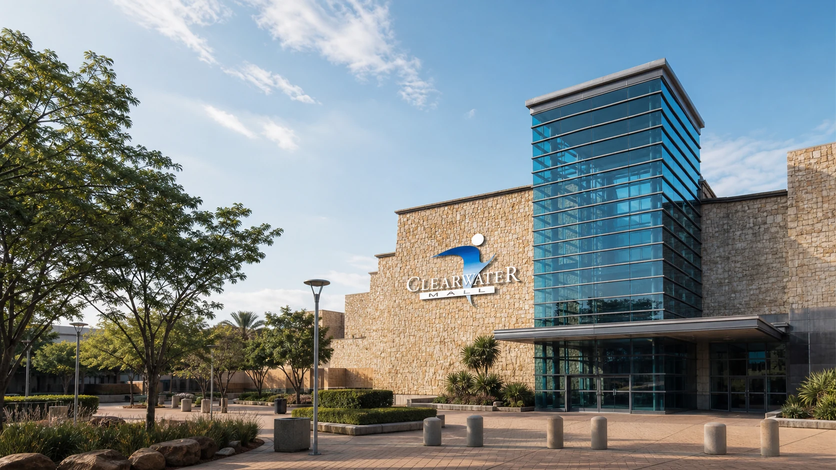 Wesslink artistic impression representing the Clearwater Mall retail precinct