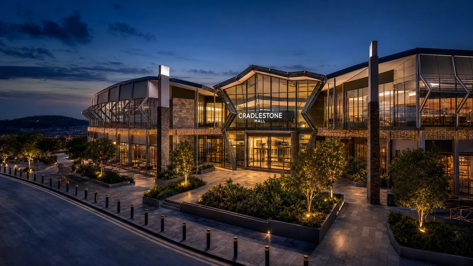 Wesslink artistic impression representing the Cradlestone Mall retail precinct