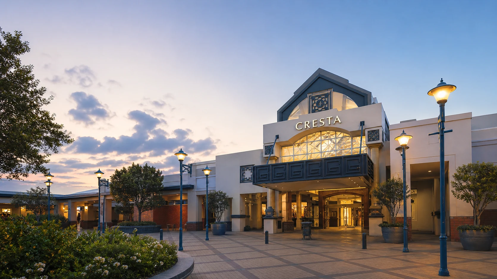 Wesslink artistic impression representing the Cresta Shopping Centre retail precinct
