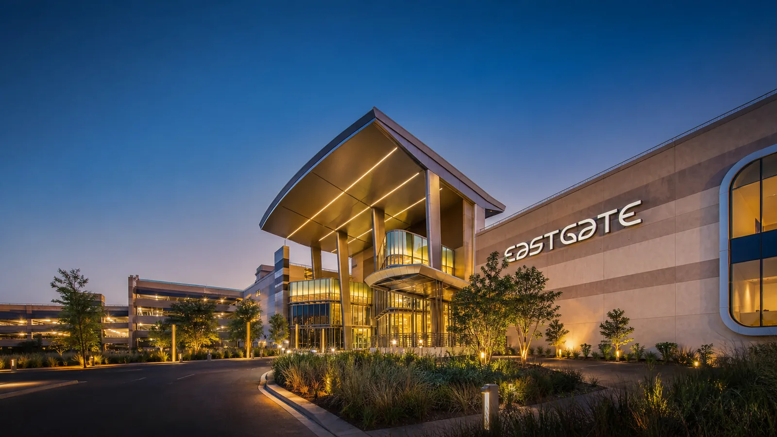 Wesslink artistic impression representing the Eastgate Shopping Centre retail precinct