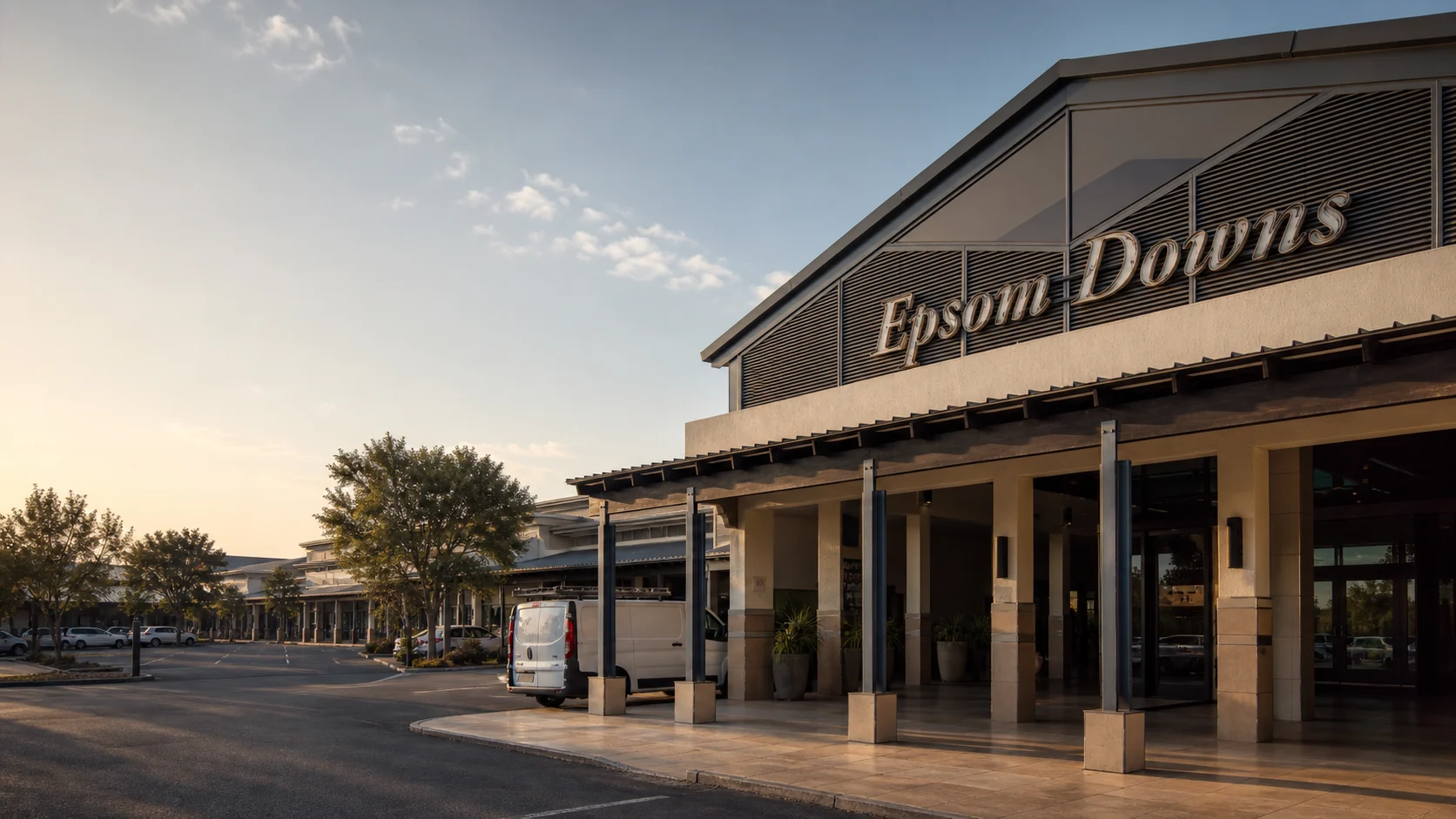 Wesslink artistic impression representing the Epsom Downs Shopping Centre retail precinct