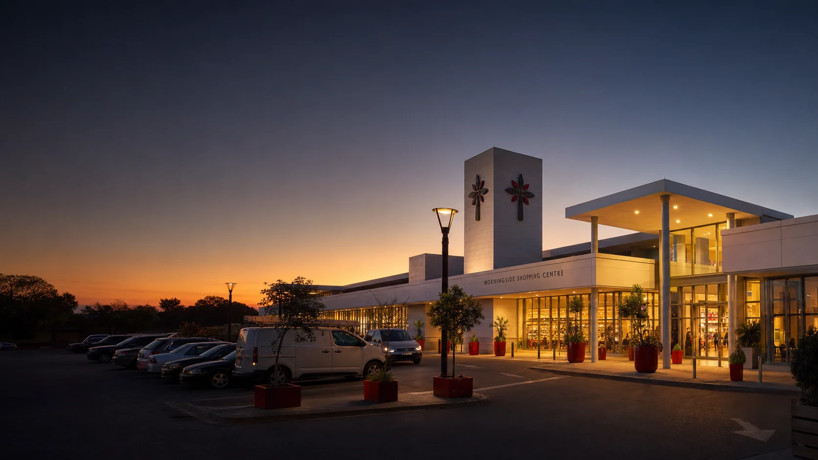 Wesslink artistic impression representing the Morningside Shopping Centre retail precinct