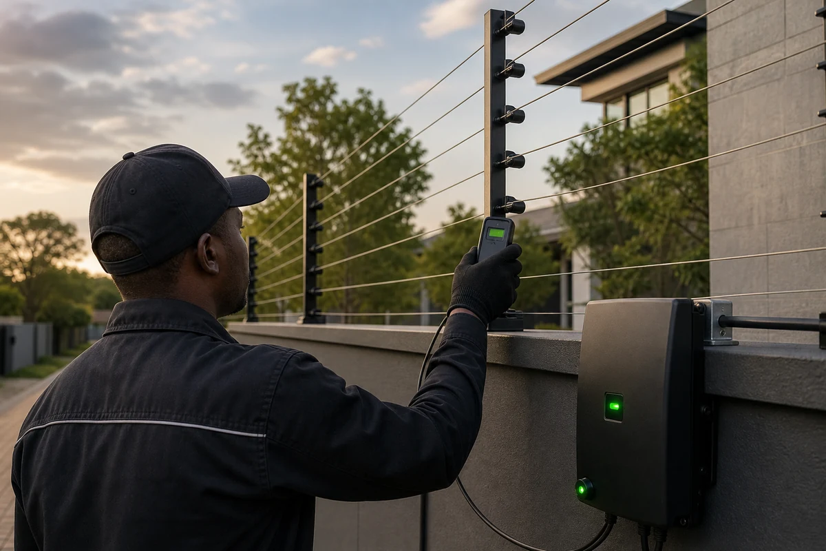 Quality electrical equipment installed at a Gauteng property