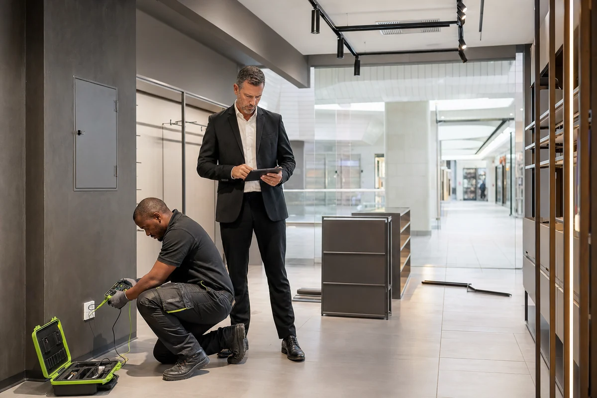Supplementary electrical CoC review for tenant alterations in Gauteng