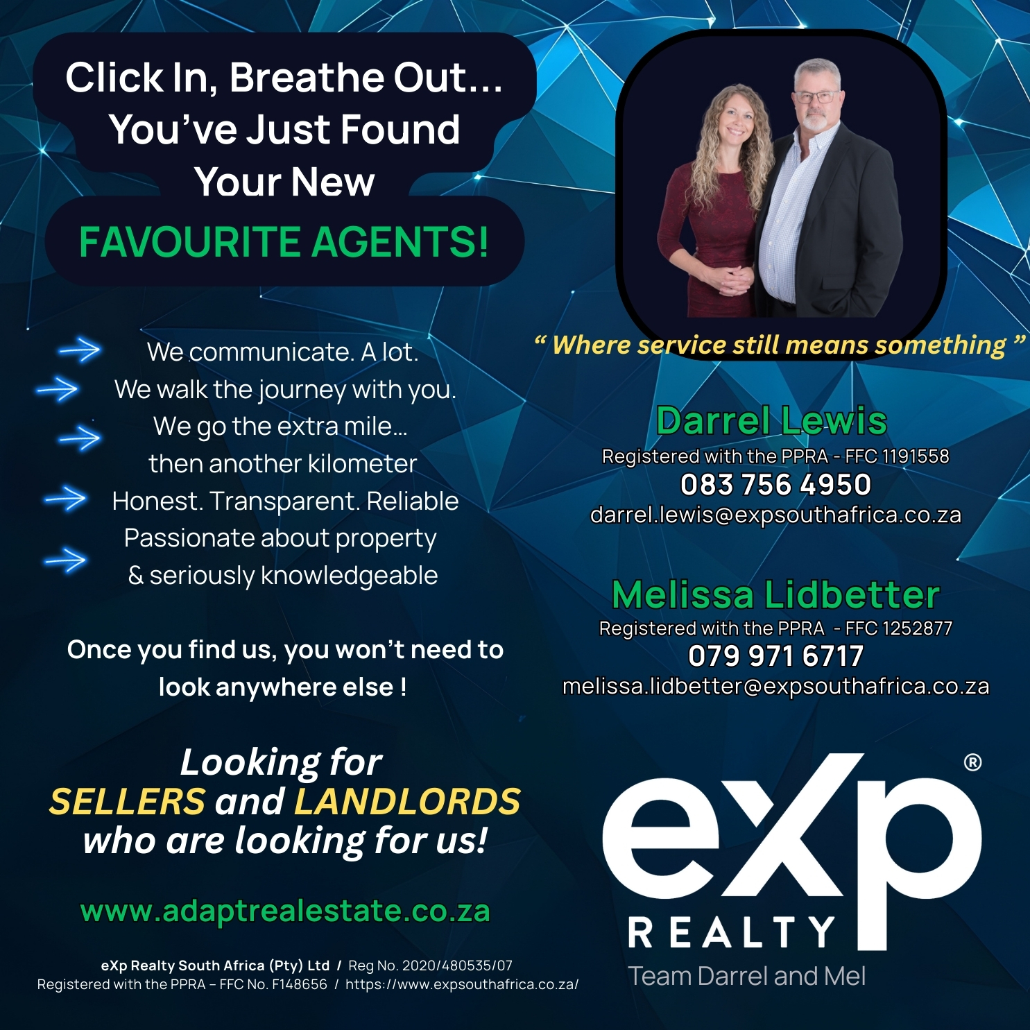 eXp Realty South Africa Team and Mel